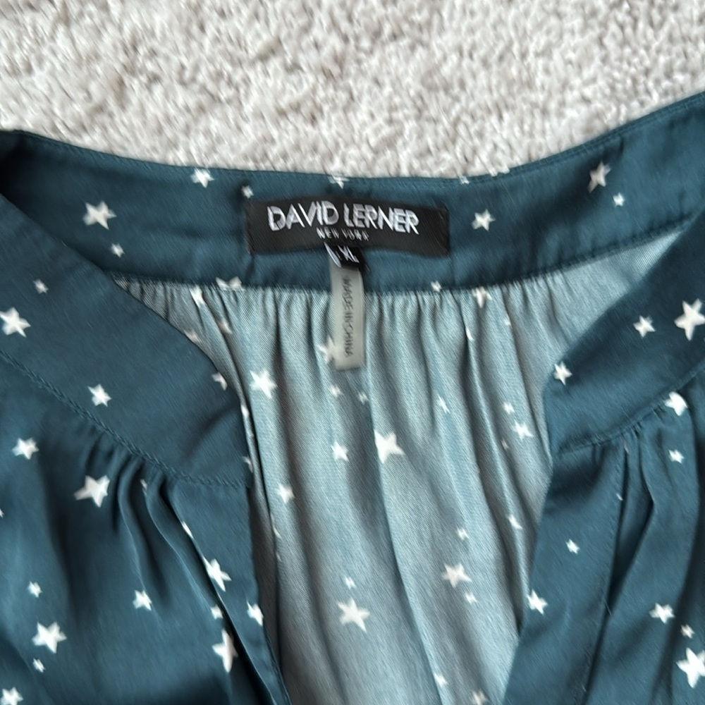 David Lerner sleeveless blouse Size XL - Picture 4 of 5